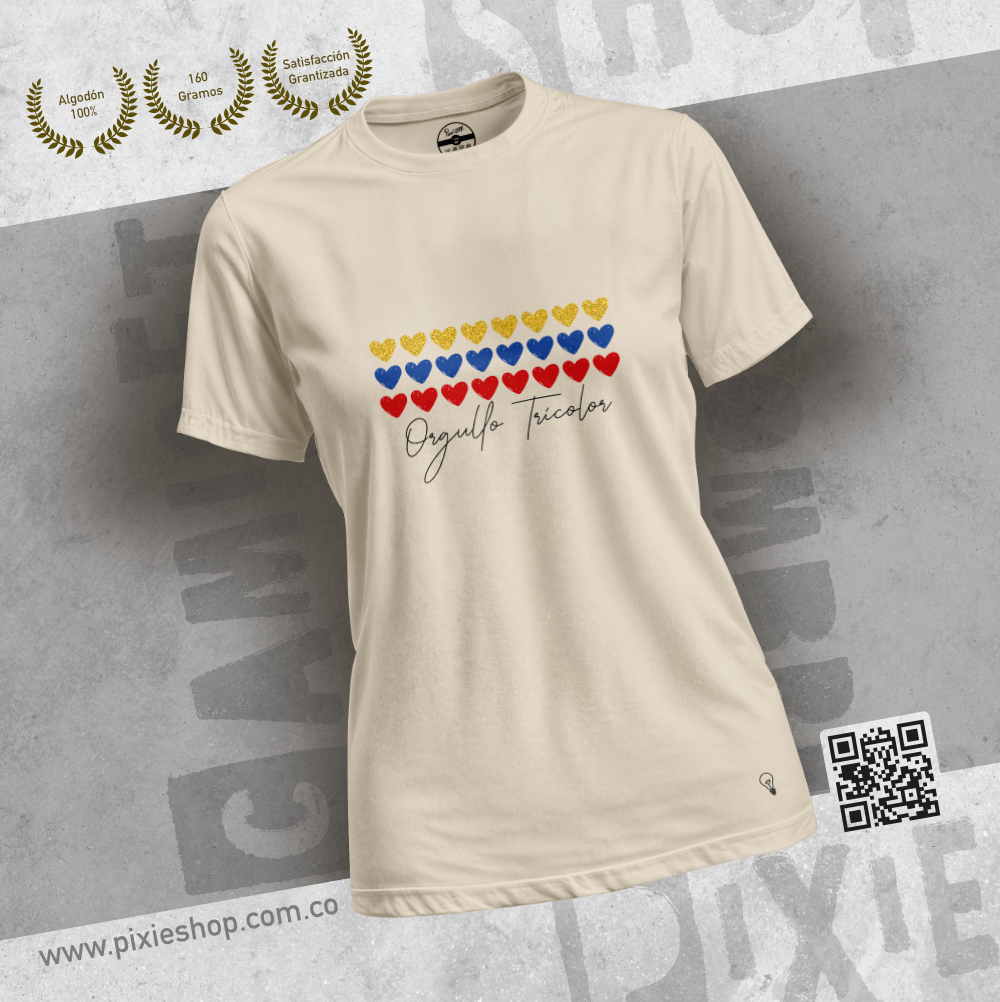 Camiseta Orgullo Tricolor - Imagen 2